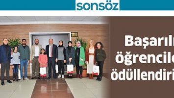 BAŞARILI &Ouml;ĞRENCİLER &Ouml;D&Uuml;LLENDİRİLDİ