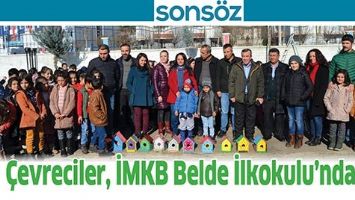 &Ccedil;EVRECİLER, İMKB BELDE İLKOKULU&rsquo;NDAYDI