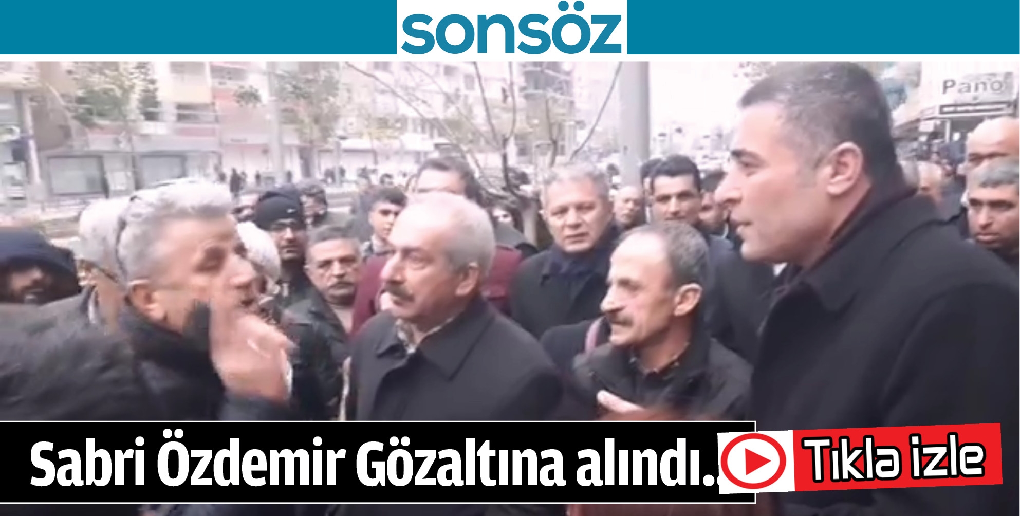 SABRİ &Ouml;ZDEMİR G&Ouml;ZALTINA ALINDI