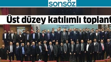 &Uuml;ST D&Uuml;ZEY KATILIMLI TOPLANTI