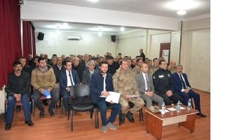 SASON'DA BİLGİLENDİRME TOPLANTISI