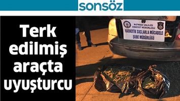 TERK EDİLMİŞ ARA&Ccedil;TA UYUŞTURUCU&hellip;