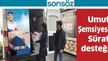 UMUT ŞEMSİYESİ&rsquo;NE S&Uuml;RAT DESTEĞİ&hellip;