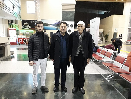 UMRE TALİHLİLERİ UĞURLANDI