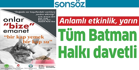 ANLAMLI ETKİNLİK, YARIN