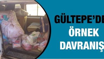 G&Uuml;LTEPE&rsquo;DEN &Ouml;RNEK DAVRANIŞ!