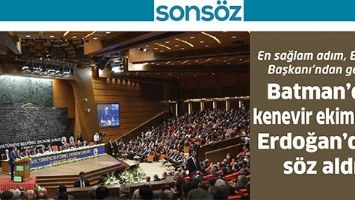 EN SAĞLAM ADIM, BATSO BAŞKANI&rsquo;NDAN GELDİ;