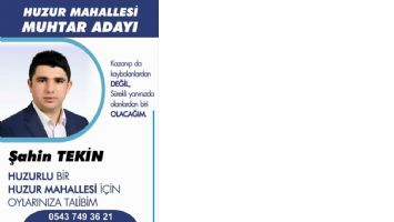 HUZUR İ&Ccedil;İN ADAY
