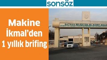 MAKİNE İKMAL&rsquo;DEN 1 YILLIK BRİFİNG