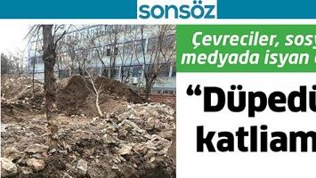 &Ccedil;EVRECİLER, SOSYAL MEDYADA İSYAN ETTİ;