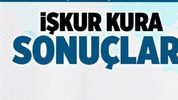 BATMAN İŞKUR KURA &Ccedil;EKİMİ BELLİ OLDU.