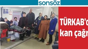 T&Uuml;RKAB&rsquo;DAN KAN &Ccedil;AĞRISI