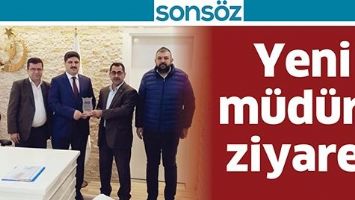 YENİ M&Uuml;D&Uuml;RE ZİYARET