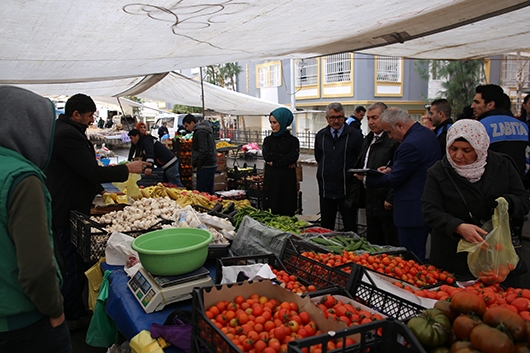 &Ccedil;ARŞI PAZARDA FİYAT DENETİMİ