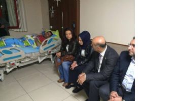 AK PARTİ&rsquo;LİLERDEN EŞBAŞKAN&rsquo;A ZİYARET