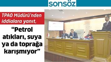 TPAO M&Uuml;D&Uuml;R&Uuml;&rsquo;NDEN İDDİALARA YANIT,