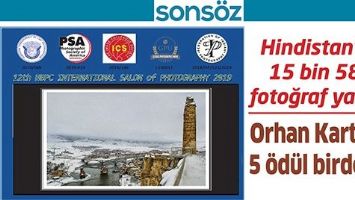 HİNDİSTAN&rsquo;DA 15 BİN 580 FOTOĞRAF YARIŞTI