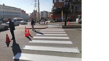 YOLLAR, YAYA İ&Ccedil;İN İŞARETLENİYOR