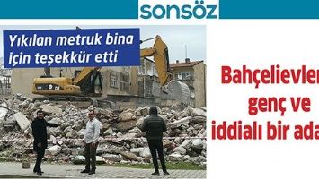 BAH&Ccedil;ELİEVLER&rsquo;E GEN&Ccedil; VE İDDİALI BİR ADAY&hellip;