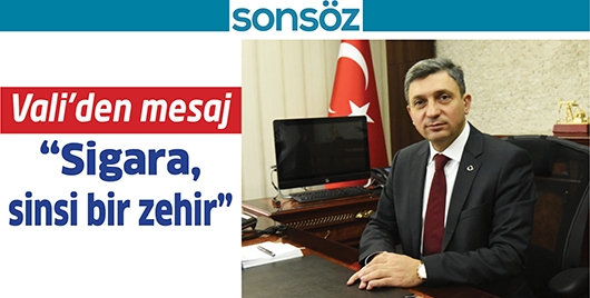 VALİ&rsquo;DEN MESAJ