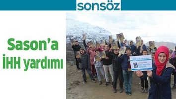SASON&rsquo;A İHH YARDIMI
