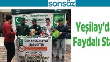 YEŞİLAY&rsquo;DAN FAYDALI STANT&hellip;