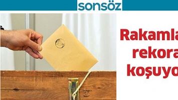 RAKAMLAR, REKORA KOŞUYOR