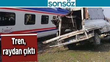 TREN, RAYDAN &Ccedil;IKTI HAYVANLAR TELEF OLDU