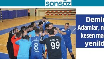 DEMİR ADAMLAR, NEFES KESEN MA&Ccedil;TA YENİLDİ