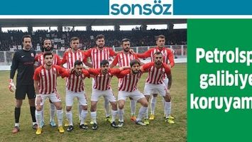 PETROLSPOR GALİBİYETİ KORUYAMADI