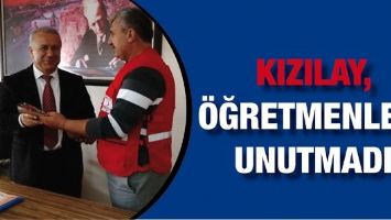 KIZILAY, &Ouml;ĞRETMENLERİ UNUTMADI