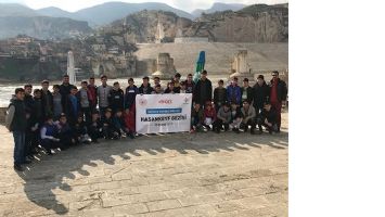 SPORLA HAYATA TUTUNANLAR, HASANKEYF&rsquo;İ GEZDİ