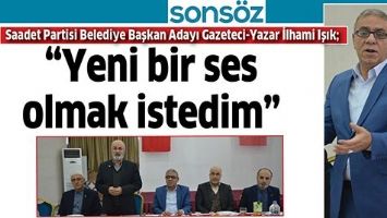 &ldquo;YENİ BİR SES OLMAK İSTEDİM&rdquo;