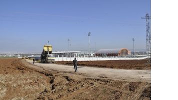 YENİ STADA YOL A&Ccedil;ILIYOR
