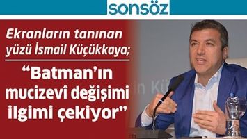 &ldquo;BATMAN&rsquo;IN MUCİZEV&Icirc; DEĞİŞİMİ İLGİMİ &Ccedil;EKİYOR&rdquo;