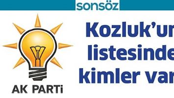 KOZLUK&rsquo;UN LİSTESİNDE KİMLER VAR?