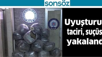 UYUŞTURUCU TACİRİ, SU&Ccedil;&Uuml;ST&Uuml; YAKALANDI!
