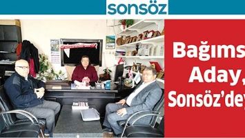 BAĞIMSIZ ADAY, SONS&Ouml;Z&rsquo;DEYDİ