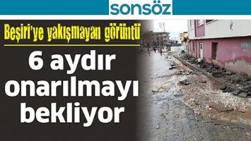 BEŞİRİ&rsquo;YE YAKIŞMAYAN G&Ouml;R&Uuml;NT&Uuml; 6 AYDIR ONARILMAYI BEKLİYOR