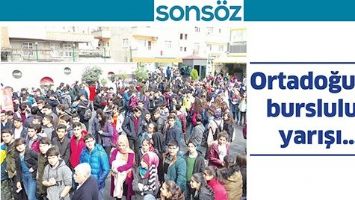 ORTADOĞU&rsquo;DA BURSLULUK YARIŞI&hellip;