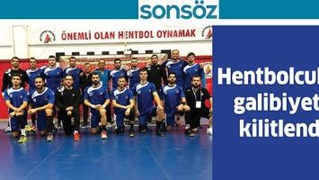 HENTBOLCULAR, GALİBİYETE KİLİTLENDİ
