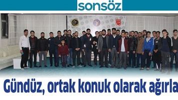 G&Uuml;ND&Uuml;Z, ORTAK KONUK OLARAK AĞIRLANDI