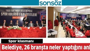 BELEDİYE, 26 BRANŞTA NELER YAPTIĞINI ANLATTI