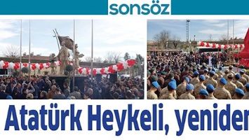 ATAT&Uuml;RK HEYKELİ, YENİDEN&hellip;