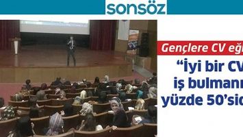 GEN&Ccedil;LERE CV EĞİTİMİ