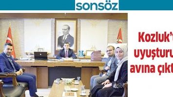 KOZLUK&rsquo;TA UYUŞTURUCU AVINA &Ccedil;IKTILAR