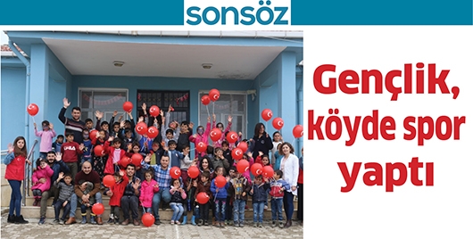 GEN&Ccedil;LİK, K&Ouml;YDE SPOR YAPTI