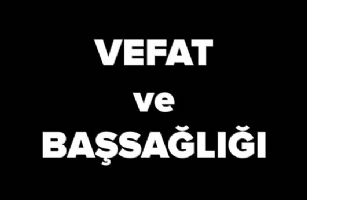 TAZİYE VE BAŞSAĞLIĞI