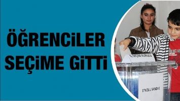 &Ouml;ĞRENCİLER SE&Ccedil;İME GİTTİ