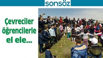 &Ccedil;EVRECİLER &Ouml;ĞRENCİLERLE EL ELE&hellip;